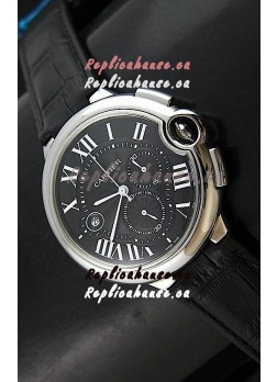 Cartier Ballon de Japanese Replica Watch in Black Dial