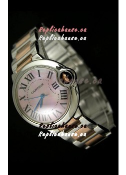 Ballon De Bleu Cartier Two tone Pink Gold Swiss Watch