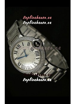 Ballon De Bleu Cartier Steel Casing Swiss Watch