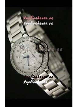 Balon Bleu de Cartier Ladies Japanese Watch in Steel