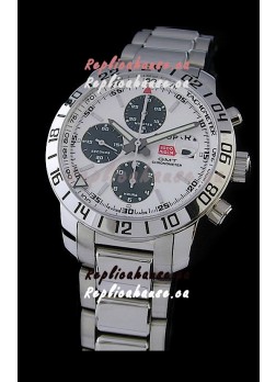Chopard Mille Miglia GMT Swiss Replica Watch in White Dial