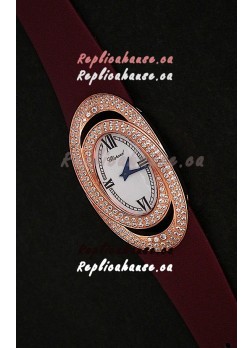 Chopard Xtravagza Swiss Replica Watch in Brown Strap