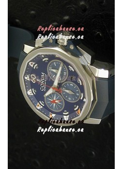 Corum Admiral's Cup Challenge Swiss Replica Watch in Blue Dial