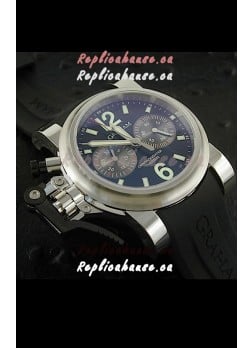 Graham Chronofighter Oversize Swiss Replica Watch in Black Dial