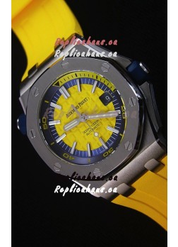 Audemars Piguet Royal Oak New Diver 1:1 Swiss Replica Watch in Yellow