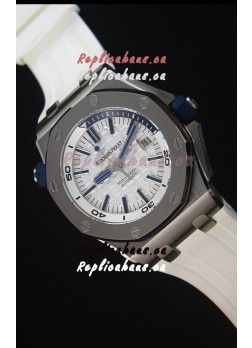 Audemars Piguet Royal Oak New Diver 1:1 Swiss Replica Watch in White