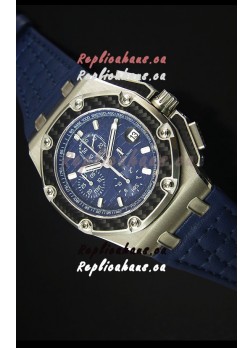 Audemars Piguet Royal Oak Offshore Juan Pablo Montoya Swiss Watch 3120 Movement Blue Dial - 1:1 Mirror