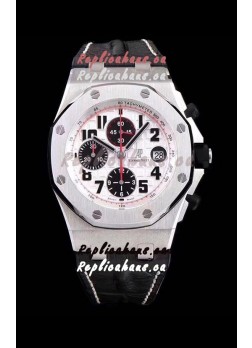Audemars Piguet Royal Oak Offshore Chronograph Panda - 1:1 Mirror Ultimate Edition - Updated Version with 3126 Movement