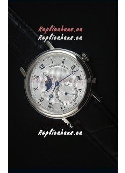 Breguet Classique Moonphase Stainless Steel Swiss Replica Watch
