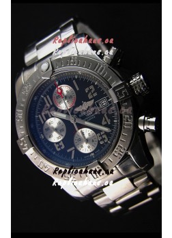 Breitling Skyland Avenger Chronograph Swiss Replica Watch Dark Grey Dial 1:1 Mirror Replica