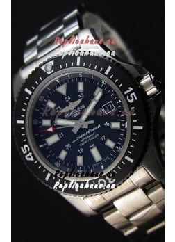 Breitling SuperOcean 44 Special Steel Swiss Replica Watch with Steel Strap