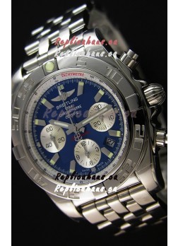 Breitling Chronomat B01 Blue Dial Swiss Replica Watch 1:1 Mirror Replica Edition 