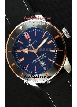 Breitling SuperOcean Heritage II B20 44MM Black Dial Two Tone Bezel 1:1 Mirror Replica