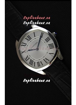 Cartier "Drive de Cartier" Mechanical Swiss Quartz Replica Watch 40MM