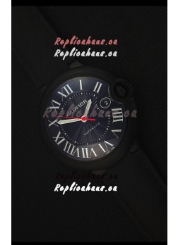 Cartier Ballon Bleu 42MM DLC Coated Swiss Replica Watch