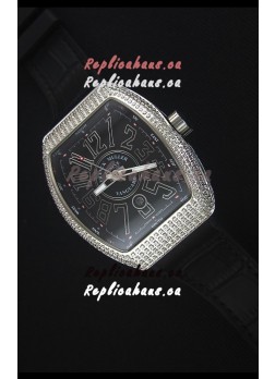 Franck Muller Vanguard Swiss Replica Watch in Stainless Steel Case