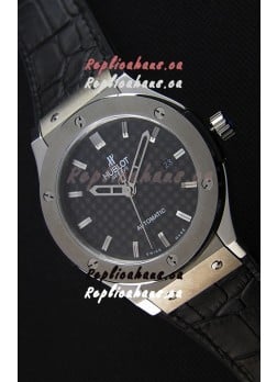 Hublot Classic Fusion Titanium Carbon Dial Swiss Replica Watch - 1:1 Mirror Replica