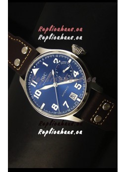 IWC Big Pilot - Functional Power Reserve Blue Dial 1:1 Mirror Replica Watch