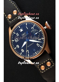 IWC Big Pilot's IW501005 Heritage Swiss Replica Watch - Functional Power Reserve 1:1 Mirror Replica
