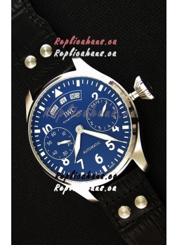IWC Big Pilot Annual Calendar IW502702 Spitfire Blue Dial Swiss  1:1 Mirror Replica