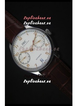 IWC IW500704 Portugieser Swiss 1:1 Mirror Replica Watch White Dial - Updated 2016 Version