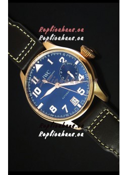 IWC Big Pilot Rose Gold - Functional Power Reserve 1:1 Mirror Replica Watch