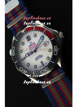Omega Seamaster Diver 300M 007 Commander's Limited Edition Swiss 1:1 Mirror Replica Watch