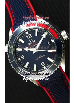 Omega Seamaster Planet Ocean Pyeong Chang 2018 Swiss Replica  1:1 Mirror Edition