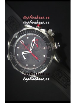 Omega Seamaster Professional Regatta Swiss Replica Watch Rubber Strap