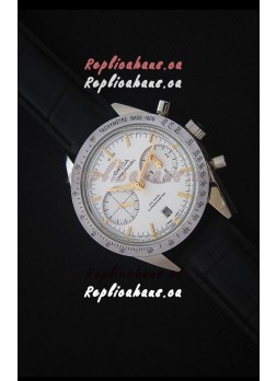 Omega Speedmaster 57 Co-Axial Chronograph Watch in Leather Strap
