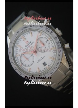 Omega Speedmaster 57 Co-Axial Chronograph in Pink Gold Markers Swiss Watch