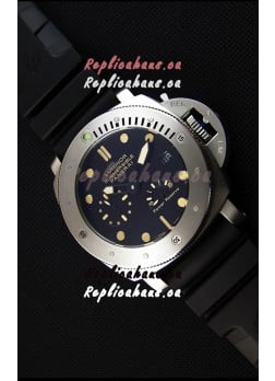 Panerai Luminor Submersible Power Reserve Steel Japanese Replica Watch