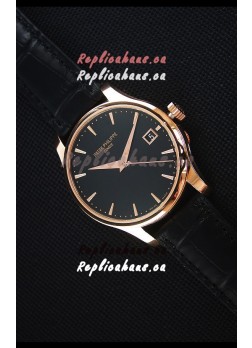 Patek Philippe #Ref 5227 Yellow Gold Watch in Black Dial 1:1 Swiss Replica Watch 