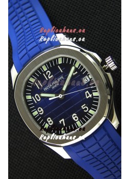 Patek Philippe Aquanaut 5168G-001 Swiss Replica Watch Blue Dial - 1:1 Mirror Edition 