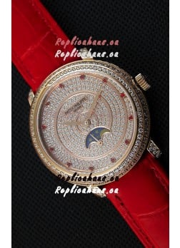 Patek Philippe Complications 4968/R Swiss Replica Rose Gold Case Watch 