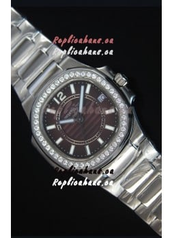 Patek Philippe Ladies Nautilus Stainless Steel Watch 36MM 
