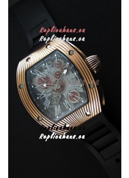 Richard Mille RM 018 Tourbillon Hommage A Boucheron Swiss Watch Rose Gold Case