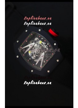 Richard Mille RM027 Tourbillon Rafael Nadal Edition Swiss Watch in PVD Casing