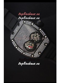 Richard Mille RM053 Tourbillon Pablo Mac Donough Swiss Replica Watch in PVD Case