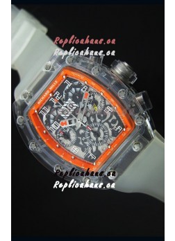 Richard Mille RM056-1 Tourbillon Felipe Massa Chronograh Orange Bezel Watch