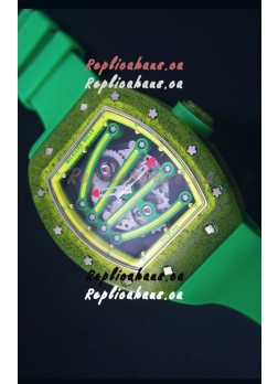 Richard Mille RM059 Yohan Blake Edition Swiss Replica Watch in Yellow Bezel