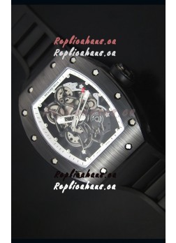 Richard Mille RM055 Ceramic Case Watch in White Inner Bezel