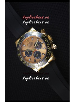 Rolex Daytona 116515 Everose 1:1 Mirror Replica Yellow Gold Swiss Watch