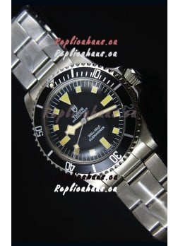 Tudor Oyster Prince Vintage 200M Black Dial Squre Markers Swiss 1:1 Mirror Replica Watch 