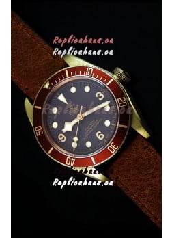 Tudor Heritage Bay Bronze Swiss Replica 1:1 Mirror Replica Edition with Two Straps