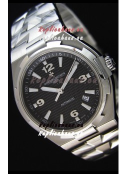 Vacheron Constantin Overseas Black Dial Swiss Replica Watch  