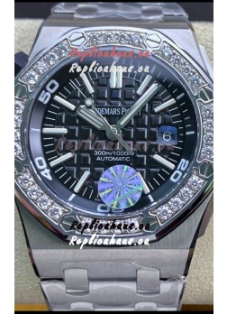 Audemars Piguet Royal Oak Offshore Diver 1:1 Mirror Swiss Replica Watch - Steel Strap