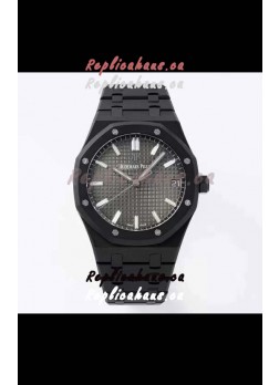 Audemars Piguet Royal Oak PVD Coated Swiss Replica Watch 3120 Swiss Movement - Grey Dial 
