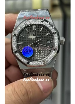 Audemars Piguet Royal Oak 37MM Grey Dial Watch in 3120 Movement - 1:1 Mirror Replica