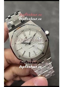 Audemars Piguet Royal Oak 37MM White Dial 904L Steel Watch in 3120 Movement - 1:1 Mirror Replica